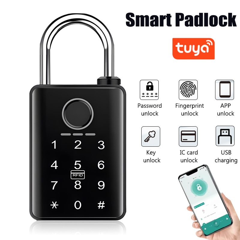 Smart Door Lock Wifi - 투야 스마트 도어락 지문 자물쇠 비밀번호