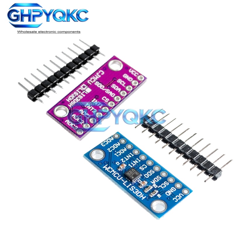 Sensor Kit Arduino - GHPYQKC LIS3DH LIS3DSH 고해상도 3축 가속도계