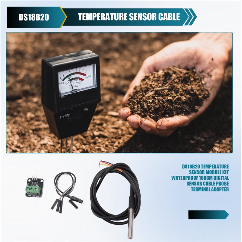 Sensor Kit Arduino - [A93Z!] DS18B20 온도 센서 모듈 키트,