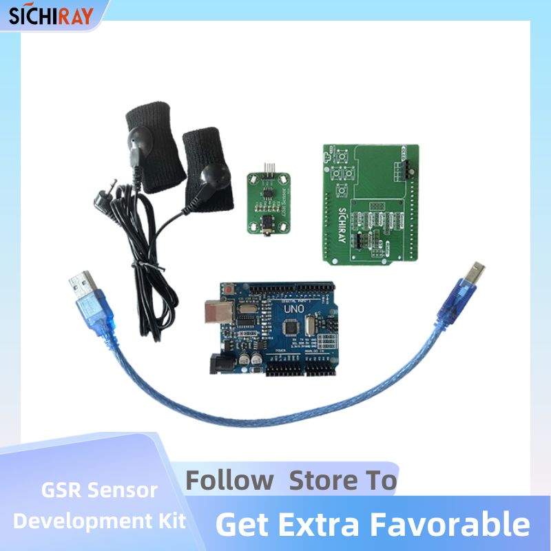 Sensor Kit Arduino - 갈바닉 피부 반응 센서 키트, 아두이노