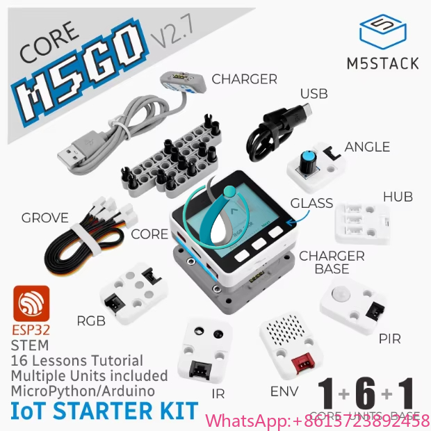 Iot Kit Beginner - 신제품 공식 M5Stack M5GO IoT 스타터