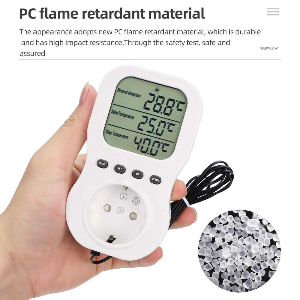 스마트 온도 조절기 LCD 디지털 타이머 소켓 다기능  - Wifi Thermostat 리뷰 및 가격