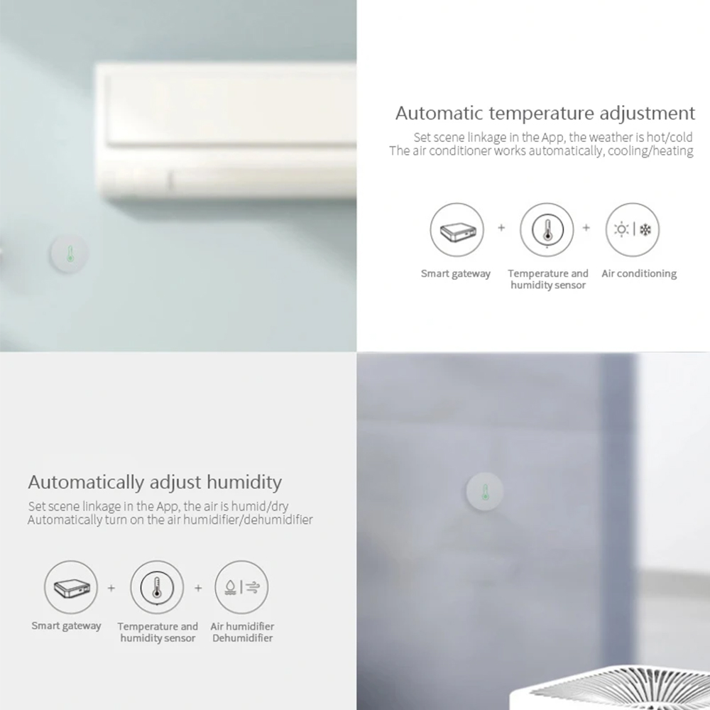 Tuya 스마트 Zigbee 온도 및 습도 센서 App - Smart Home Automation Kit 리뷰 및 가격