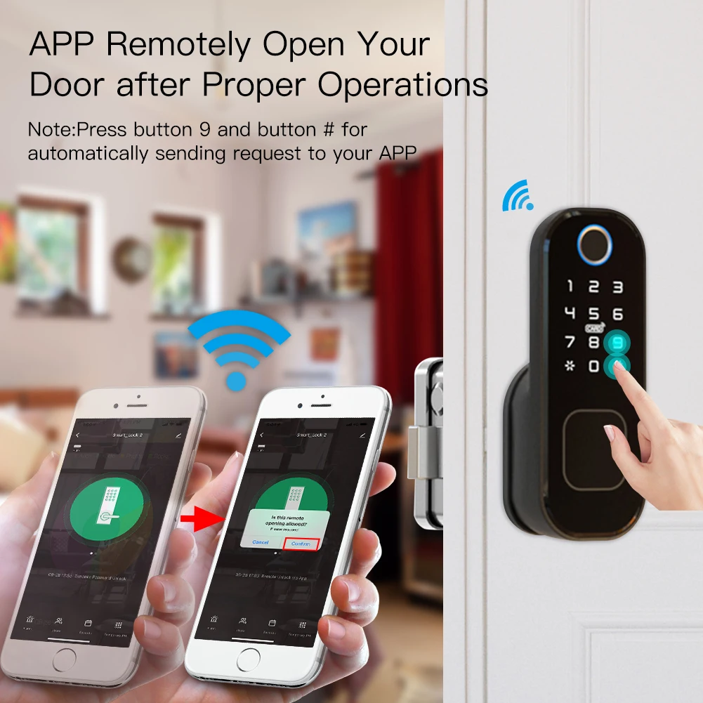 MOES 와이파이 투야 스마트 도어락, 지문 잠금, 스 - Smart Door Lock Wifi 리뷰 및 가격