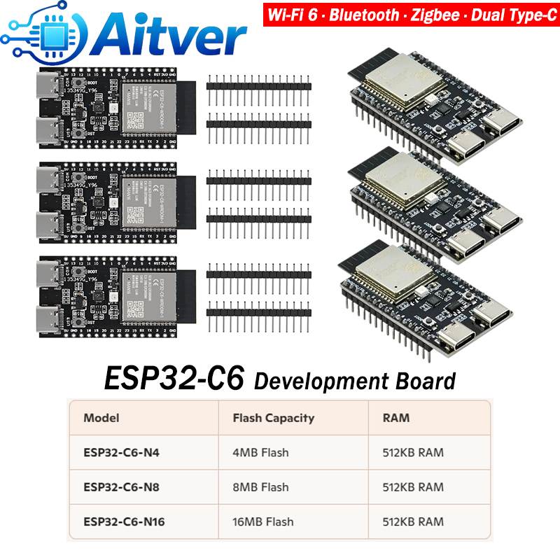 ESP32 C6 개발 보드 WiFi6 BLE5 Zigb - Esp32 Smart Home Kit 리뷰 및 가격