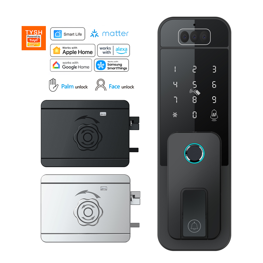 TYSH 매터 투야 스마트 림 락, 얼굴 인식 카메라, - Smart Door Lock Wifi 리뷰 및 가격