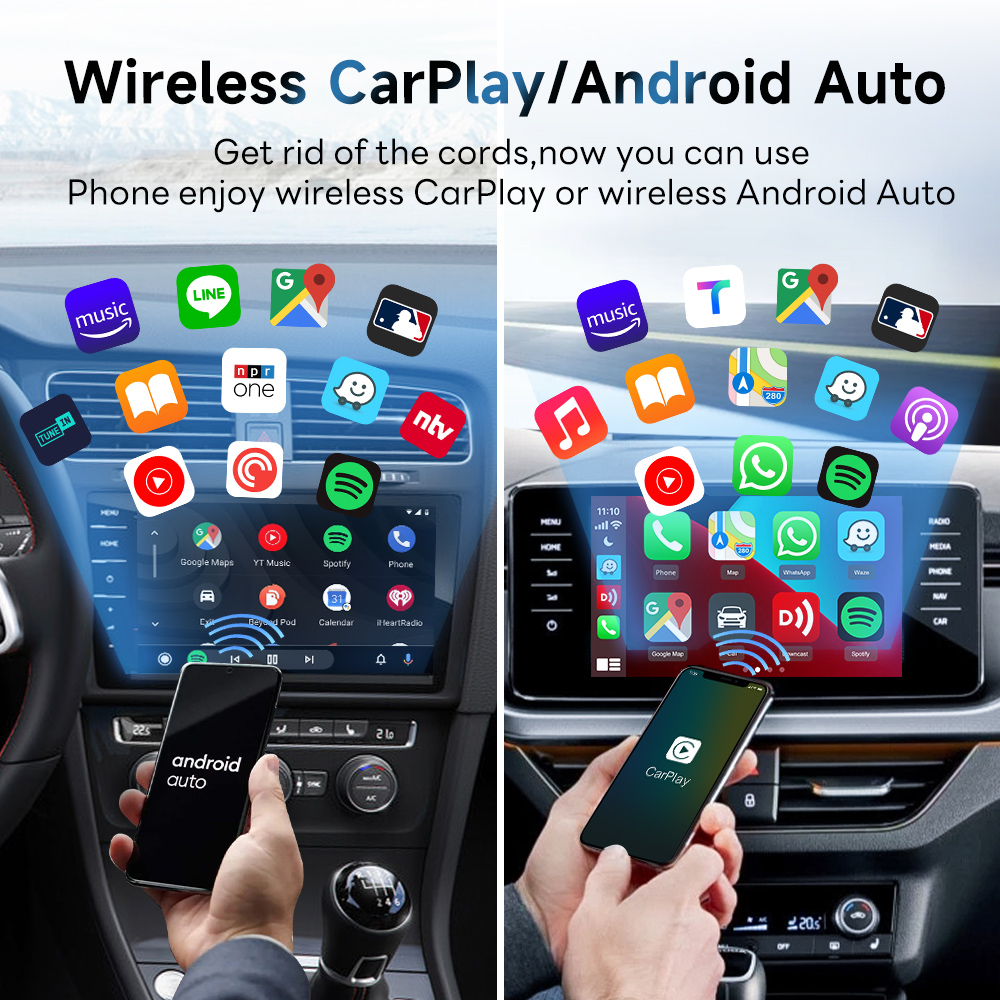 CarlinKit 5.0 유선-무선 안드로이드 오토 박 - Wifi Smart Plug 리뷰 및 가격