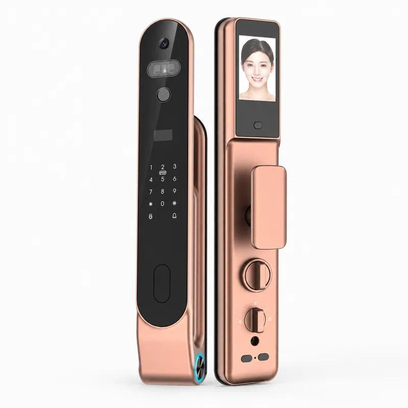 고품질 3D 얼굴 인식, 비밀번호, 손바닥 지문, 손바 - Smart Door Lock Wifi 리뷰 및 가격