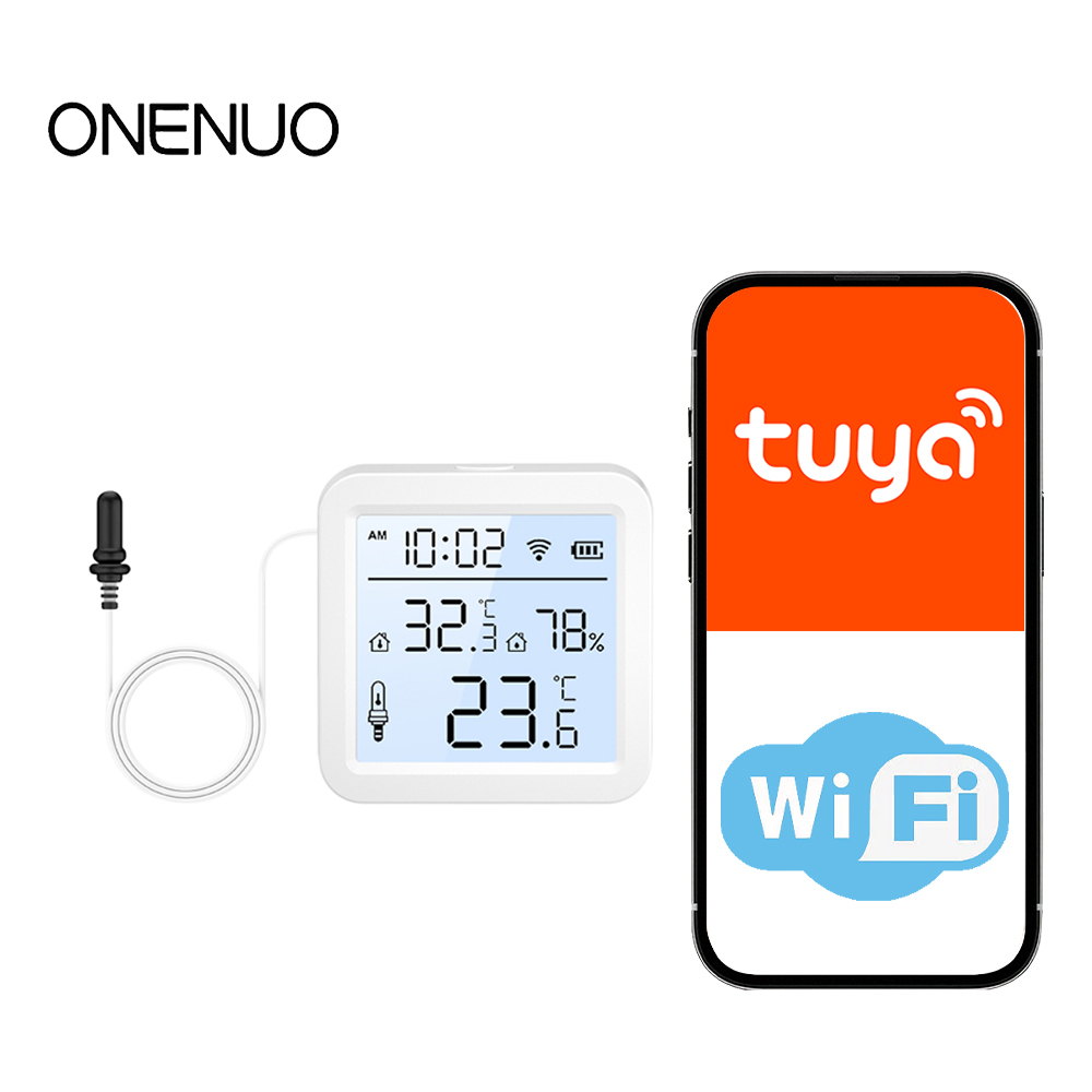외부 프로브가 있는 WiFi 습도 온도 센서, 실내/실 - Wifi Thermostat 리뷰 및 가격